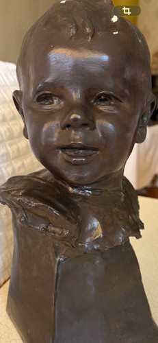 Scultura gesso originale busto - originale,