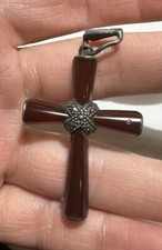 Pendente A Croce In Argento