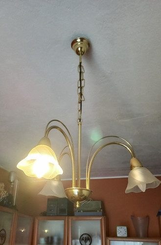 Lampadario vintage - lampadario,