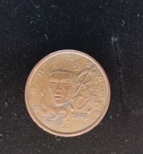 Moneta da 5 centesimi RF 1999