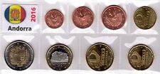 EURO ANDORRA 2016 - 8 monete