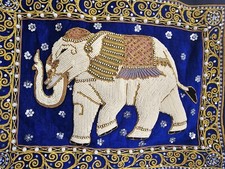 Arazzo tessuto elefante