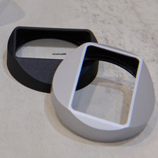 Paraluce per Fujifilm X100F X100S X100T X70 nero argento resina copriobiettivo nuovo