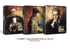 IL PADRINO - Trilogia Steelbook (6 4K Blu-ray + Blu-ray) 3 Box Singoli