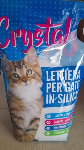 Lettiera per gatti silicio - lettiera,