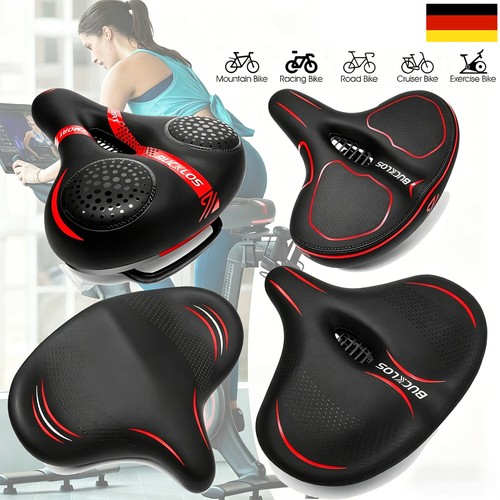 Sella bici comfort larga