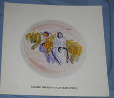 SANDRO NEGRI per MONTEPASCHIVITA Depliant pubblicitario (D1)