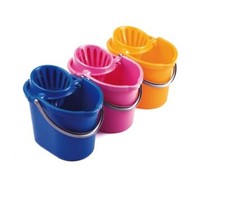 Secchio acqua pulizia con strizzatore ovale golden Vari Colori