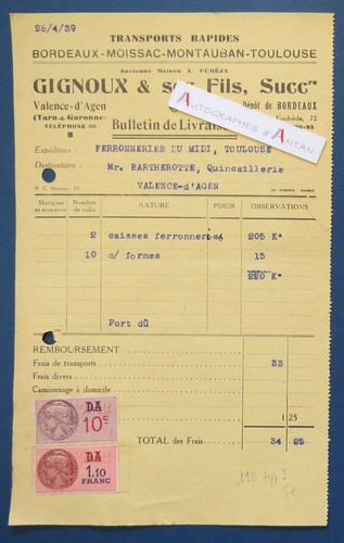 Gignoux ses fils - gignoux,