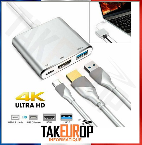 Type vers hdmi usb - vers,