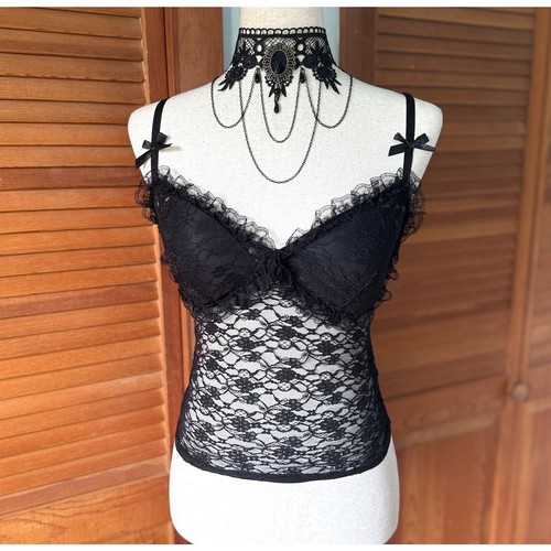 Top cami gotico lolita - top,