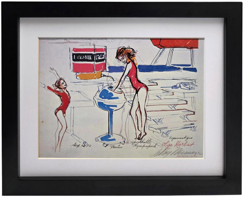 Targa leroy neiman - leroy, korbut