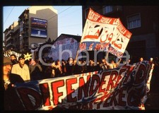 1994 MILANO Sgombero del Centro Sociale LEONCAVALLO * 35mm vintage slide 31