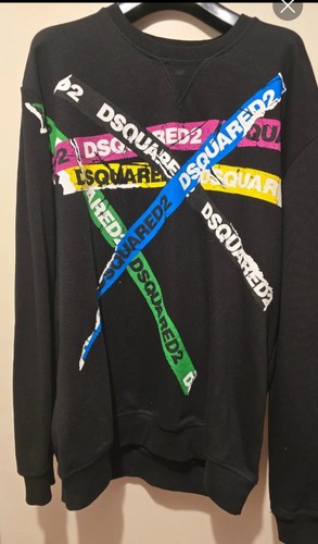 Felpa dsquared2 l - felpa, tg.l