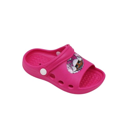 Ciabatta simil crocs - lol, fuxia