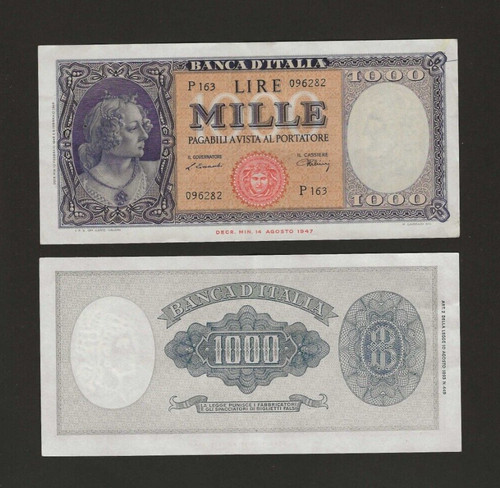 Italia 1000 lire - italia,