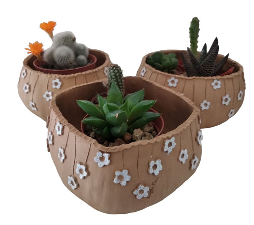 Vasi terracotta tris - vasi,