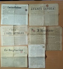 Lotto giornali epoca con - giornali, d'epoca