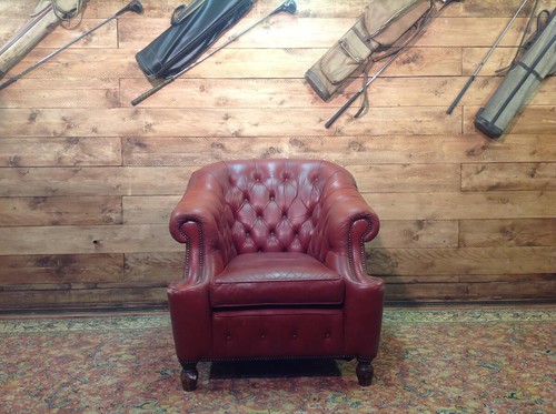 Poltrona chesterfield vintage - chesterfield,