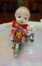 Rarissimo Triciclo Bimbo In Latta Anni 60 Made in Giappone da collezione. 