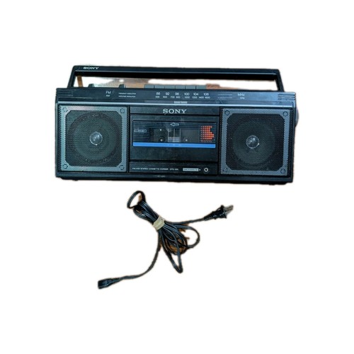 Sony cfs 230 vtg - sony, boombox