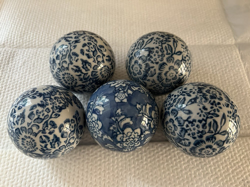 Set palline tappeto ceramica - set, 5