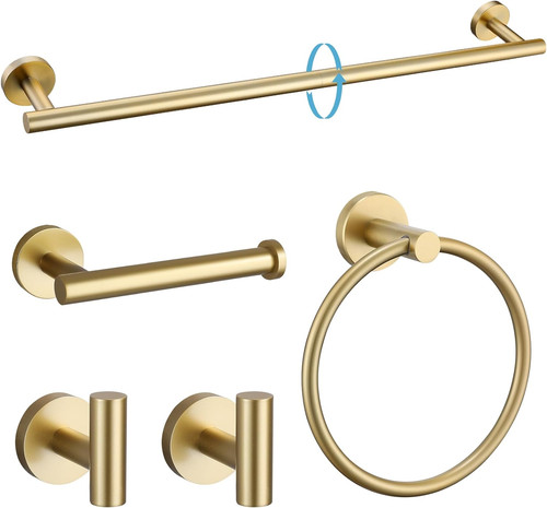 Set ferramenta bagno oro
