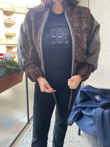 Giubbotto astrakan pelle - giubbotto,