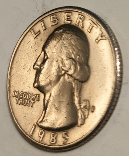 Usa 1985 quarto dollaro - quarto, "p"