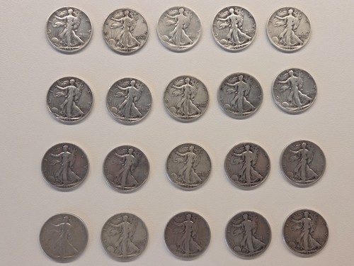 Lot silver liberty - us,