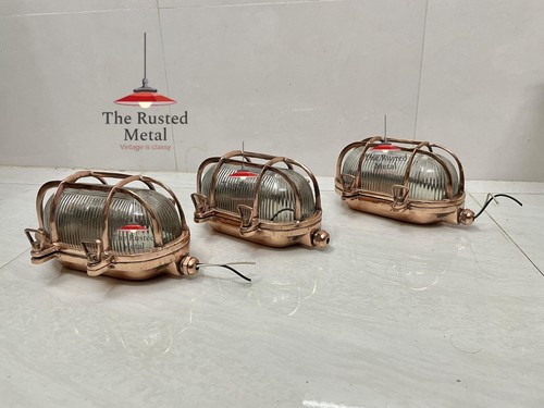Nautical copper oval - copper,