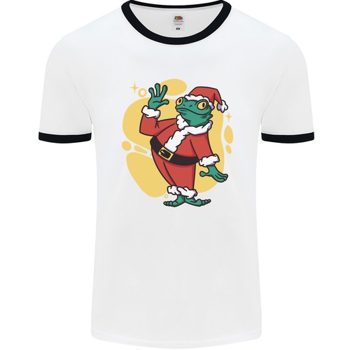 Natale rana vestito come - un,