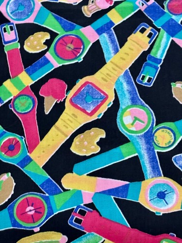 Orologio kitsch swatch - anni, 80