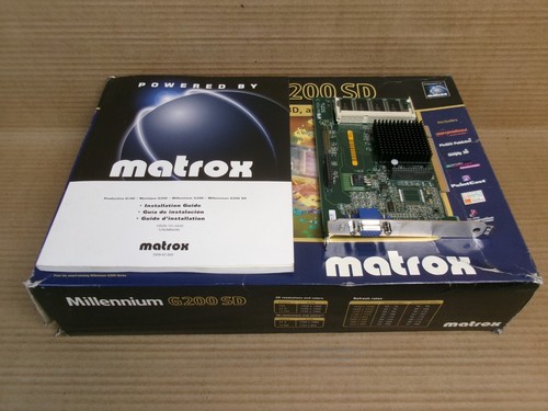 Nuova scheda video - nuova, matrox