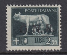 ITALIA RSI Social R. Sass 483A cv 1300$ MNH** FIRMATO FIECCHI COLORE SBAGLIATO overpr