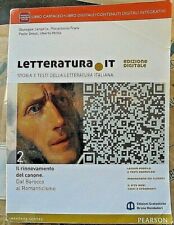 LETTERATURA.IT VOL.2 EDIZIONE DIGITALE - G.LANGELLA e altri - BRUNO MONDADORI