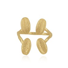 Anello regolabile testurizzato