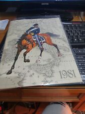Calendario Carabinieri anno 1981 originale