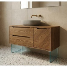 Mobile bagno con gambe in