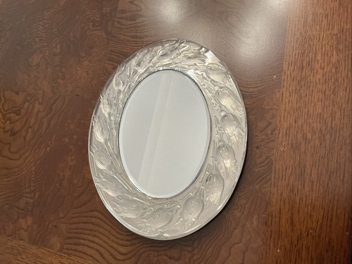 Specchio ovale rose lalique - specchio,