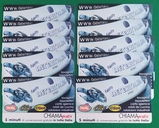 Lotto 10 Schede telefoniche