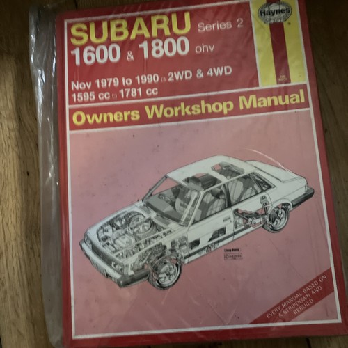 Haynes subaru 1600 - subaru, &