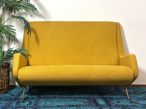 Divano posti vintage design - divano, 2