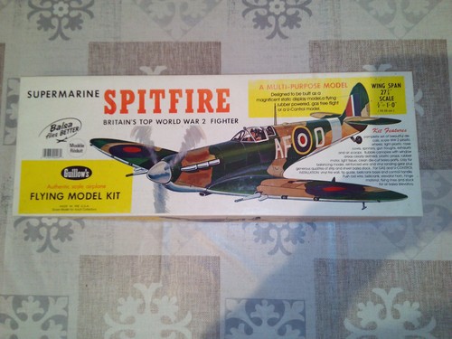 Aereo spitfire guillow s - aereo, guillow's
