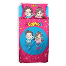 Completo lenzuola Me Contro Te per letto Singolo AB671