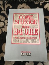 COME SI LEGGE IL SOLE 24 ORE