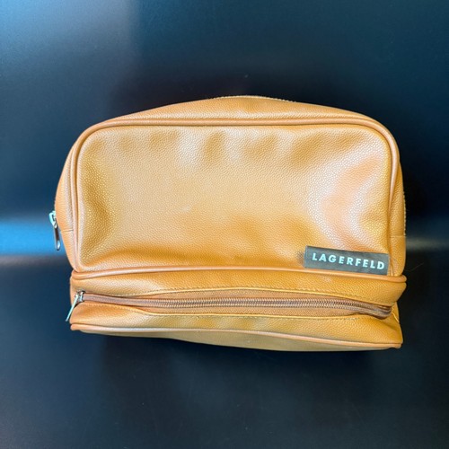 Lagerfeld vintage tan pebbled - tan,