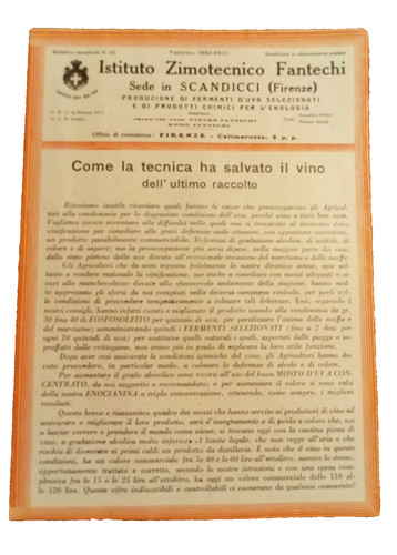 Istituto zimotecnico fantechi - istituto,