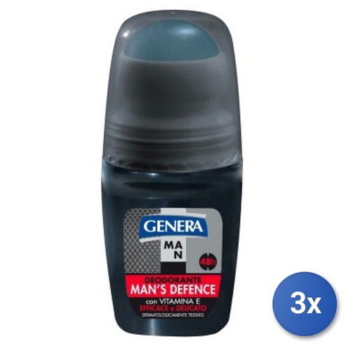 Genera deodorante roll - 3x, roll-on