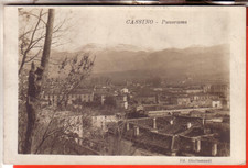 CARTOLINA CASSINO FP VIAGGIATA 1910 PANORAMA PARTICOLARE FOTOGRAFICA